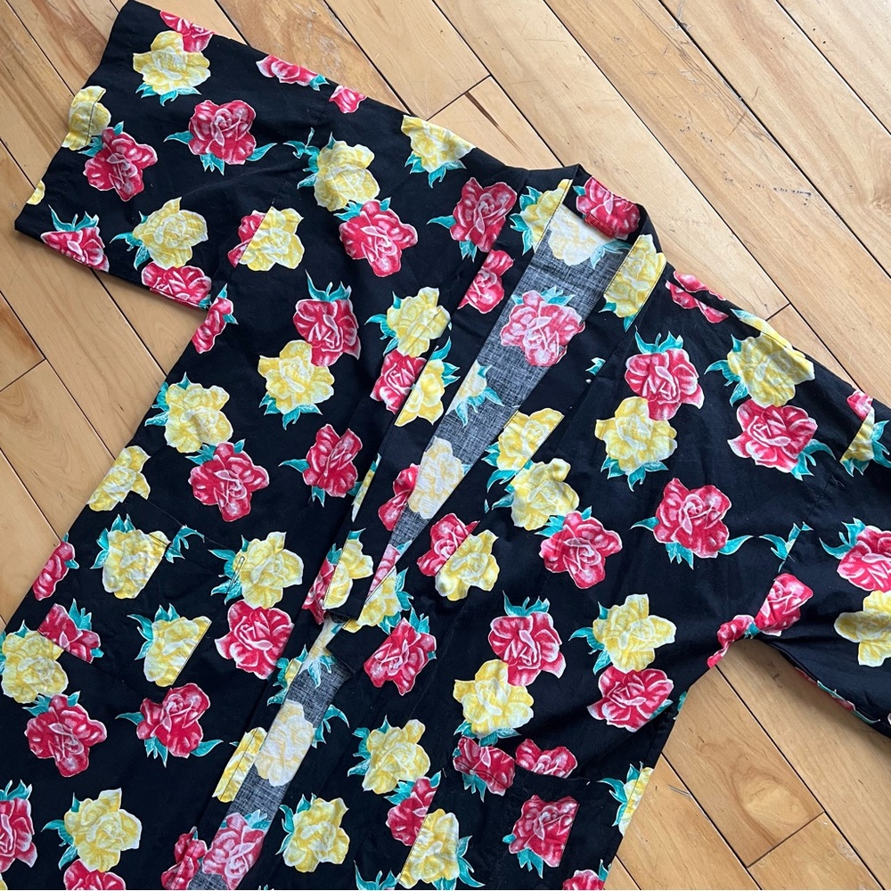 Cotton vintage robe